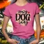 Crazy Dog lady női póló