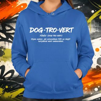 Dogtrovert fehér női pulóver