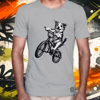 BMX kutya férfi póló