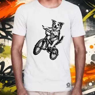 BMX kutya férfi póló