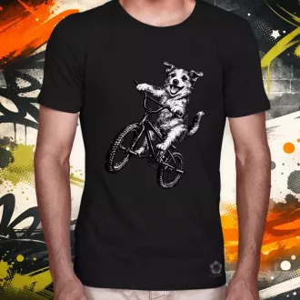BMX kutya férfi póló