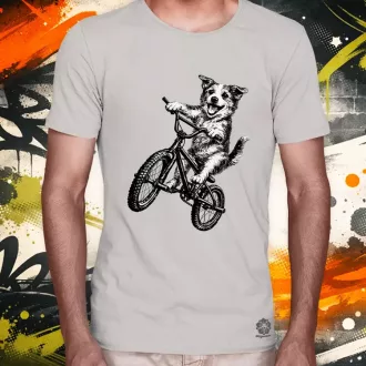BMX kutya férfi póló