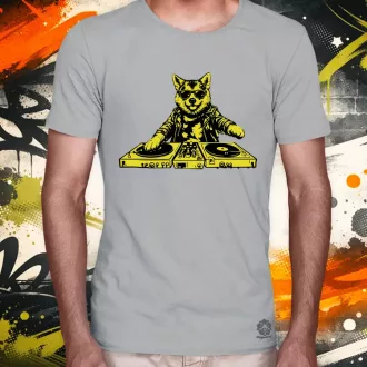 DJ kutya férfi póló