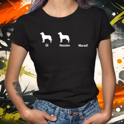 Marad fehér női póló