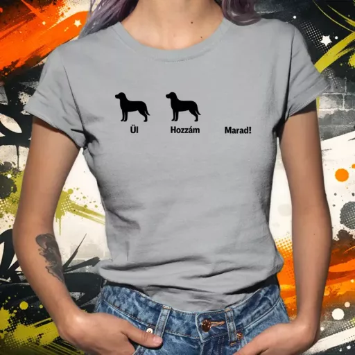 Marad fekete női póló