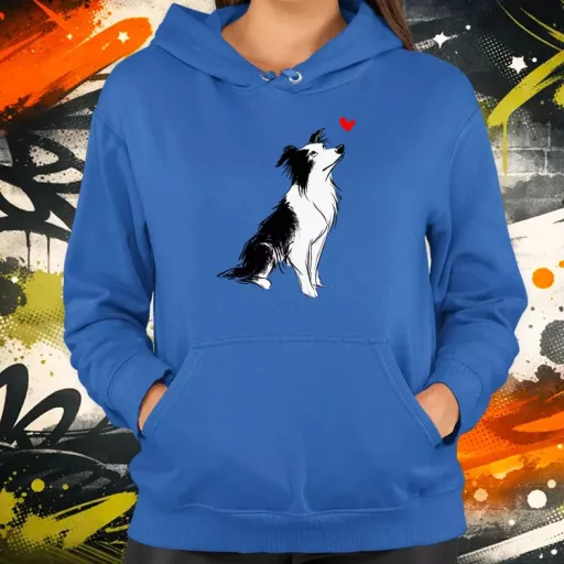 Border Collie skeccs női pulóver
