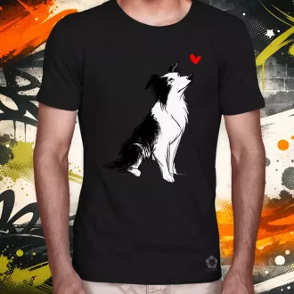 Border Collie skeccs férfi póló