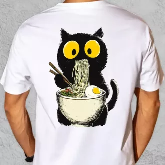 Ramen macsek oversize póló