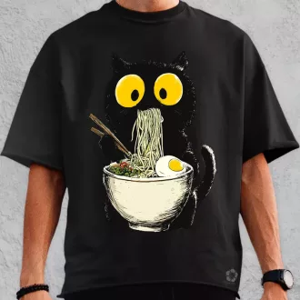 Ramen macsek oversize póló