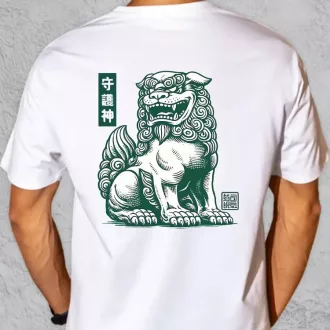 Shisa védelem és szerencse oversize póló