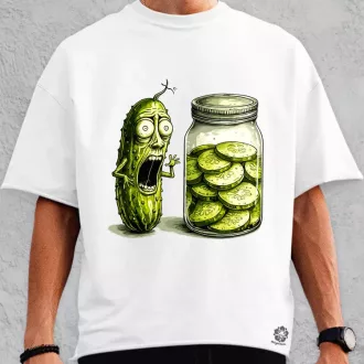 Uborka horror oversize póló