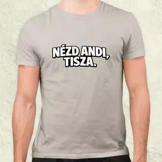 Nézd Andi, Tisza. férfi póló