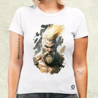 Viking portré v5 női póló