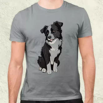 Border Collie v1 férfi póló