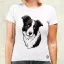 Border Collie v2 női póló
