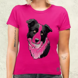 Border Collie v2 női póló