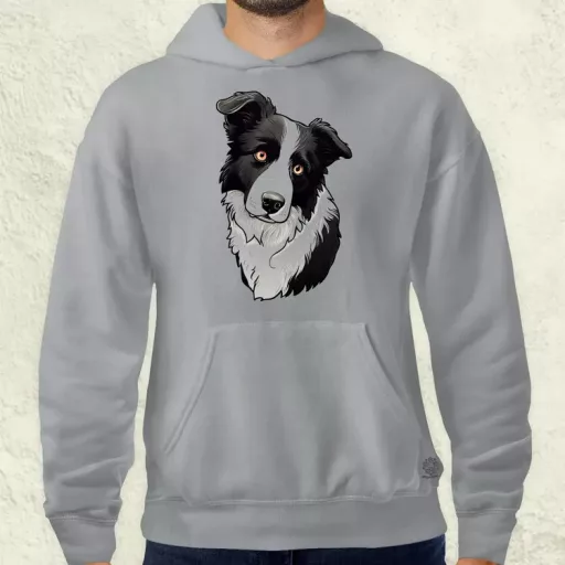 Border Collie v2 férfi pulóver