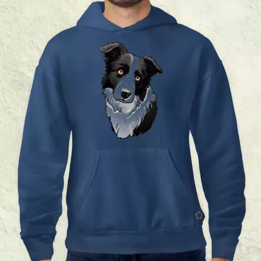 Border Collie v2 férfi pulóver