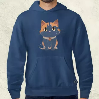 Cuki cica v1 férfi pulóver