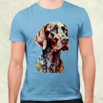 Rövidszőrű német vizsla v1 férfi póló