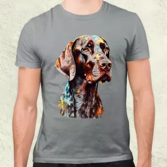 Rövidszőrű német vizsla v1 férfi póló