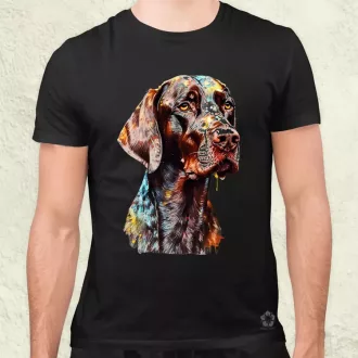 Rövidszőrű német vizsla v1 férfi póló