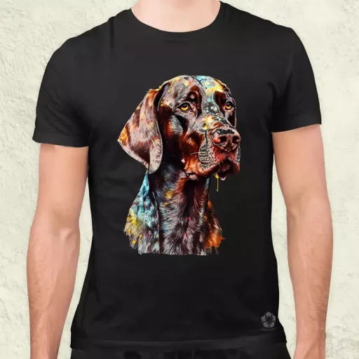 Rövidszőrű német vizsla v1 férfi póló