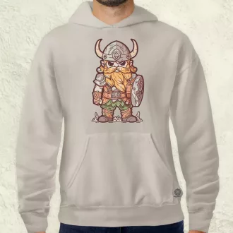 Színes viking vonalrajz férfi pulóver