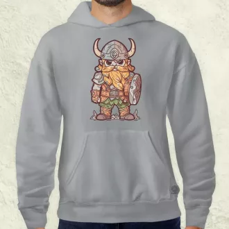 Színes viking vonalrajz férfi pulóver