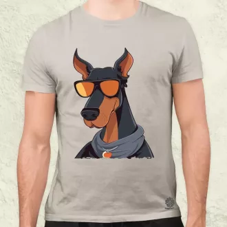 Laza Dobermann v1 férfi póló
