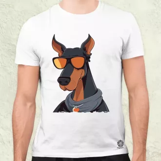 Laza Dobermann v1 férfi póló