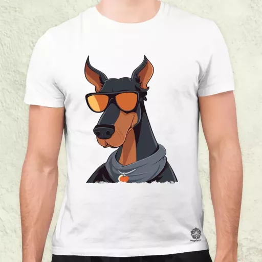 Laza Dobermann v1 férfi póló