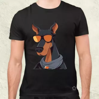 Laza Dobermann v1 férfi póló