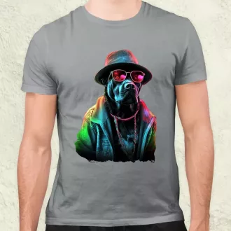 Neon gengszter kutya férfi póló