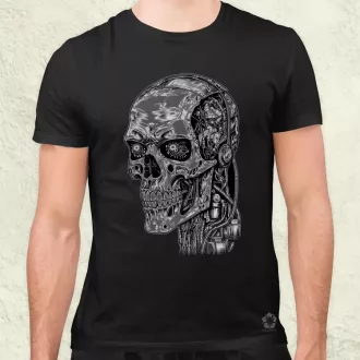 T-800 profil férfi póló