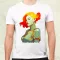 Pop art cyberpunk portré v11 férfi póló