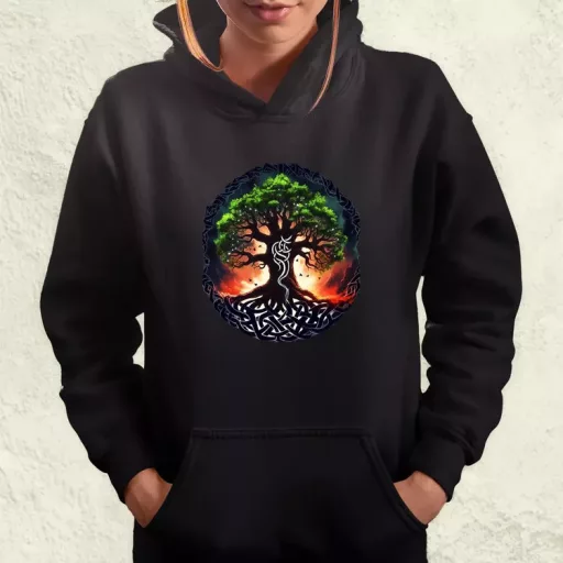 Yggdrasil v3 női pulóver