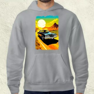 Dodge Diplomat retró utazás v1 férfi pulóver