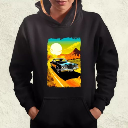 Dodge Diplomat retró utazás v1 női pulóver