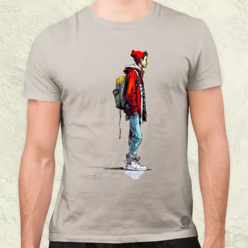 Képregény művészet v2 férfi póló