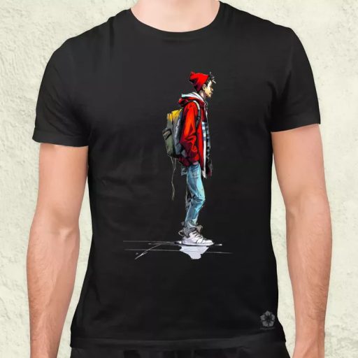 Képregény művészet v2 férfi póló