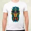 Pszichedelikus totem maszk v1 férfi póló