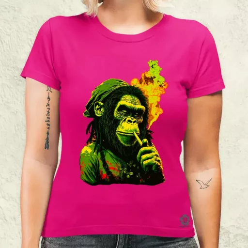 Reggae majom v2 női póló