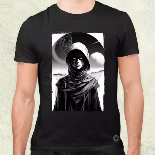 Retró Dune fanatázia v4 férfi póló