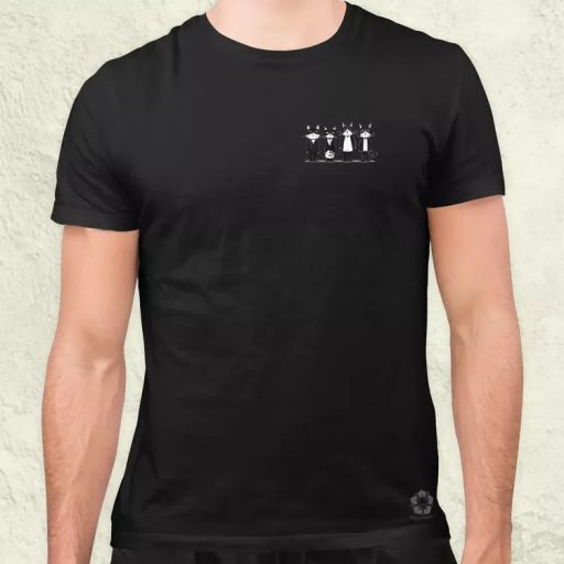 Macska Beatles zseb v1 férfi póló