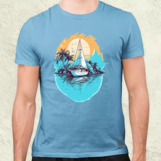 Katamarán v1 férfi póló