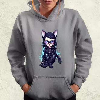 Kawaii macskalány v1 női pulóver