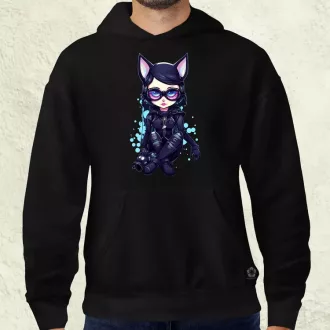 Kawaii macskalány v1 férfi pulóver