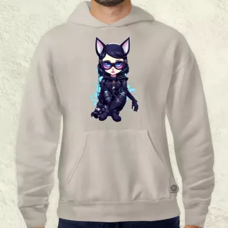 Kawaii macskalány v1 férfi pulóver