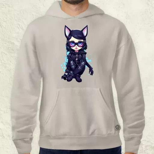 Kawaii macskalány v1 férfi pulóver